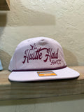 Hustle hard hat co.pink and maroon